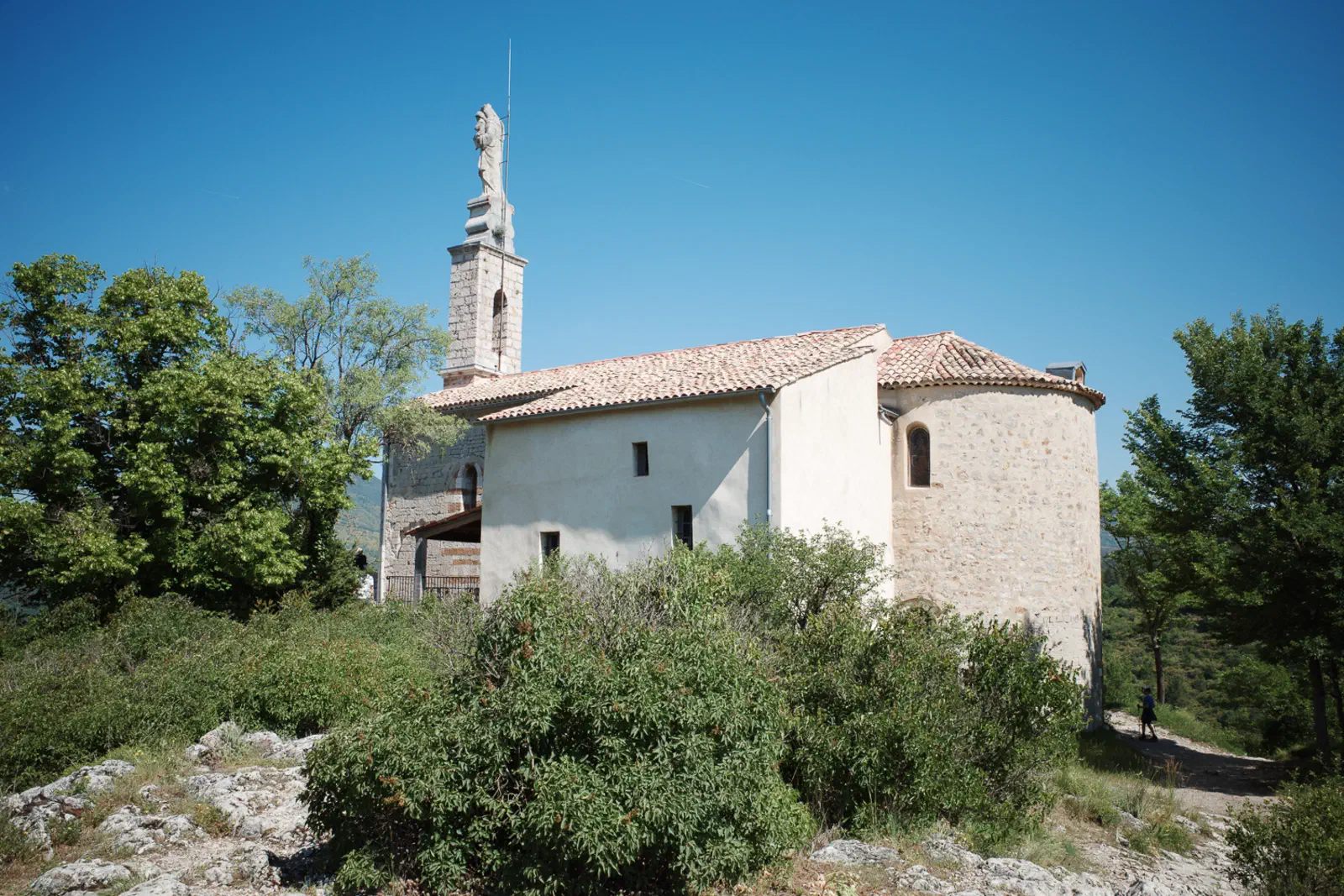 Die Kirche Notre-Dame du Roc