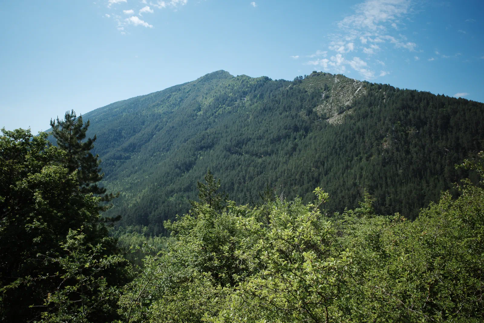Blick zurück zum Sommet de Destourbes