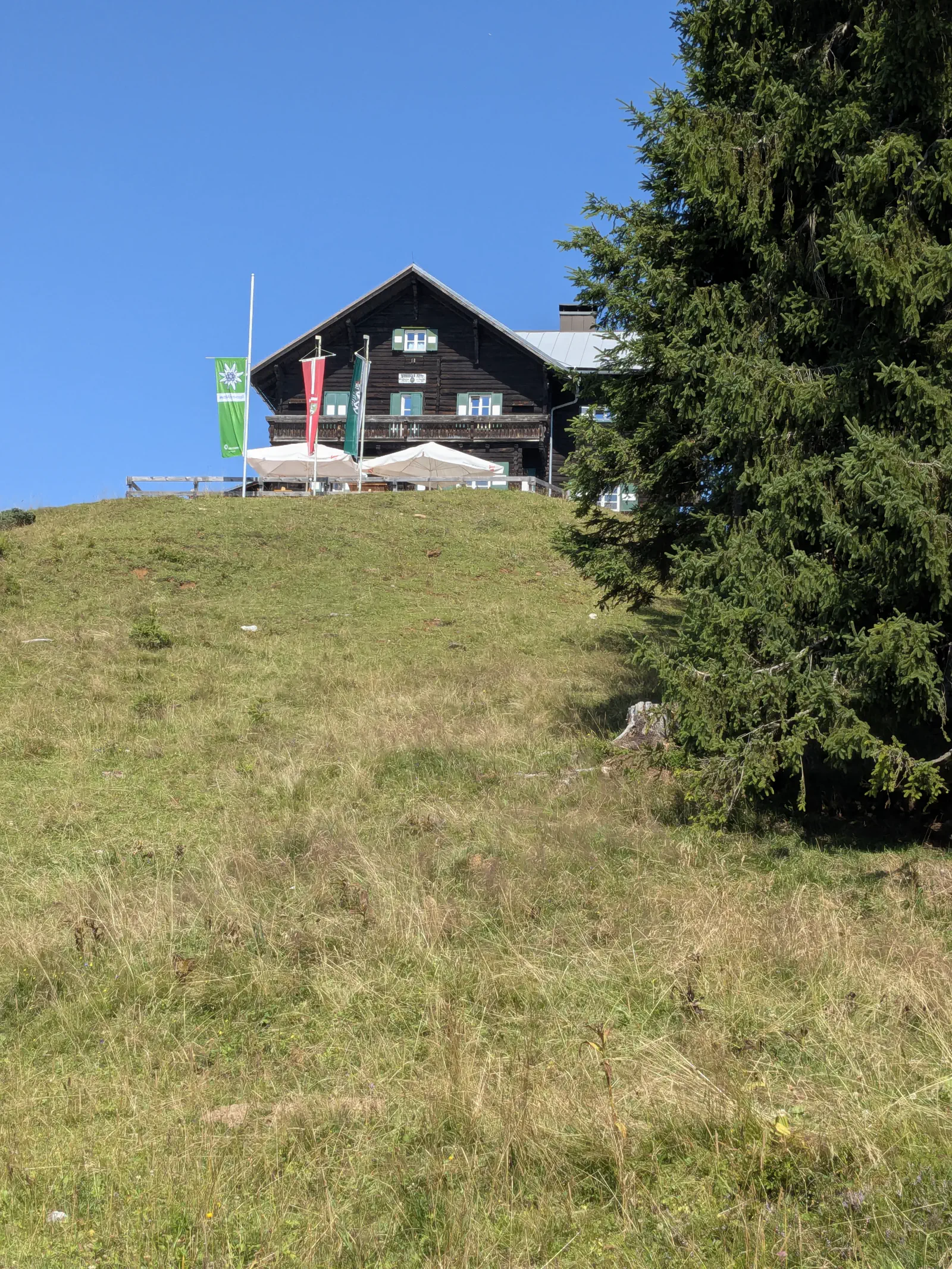 …ist auch die Mödlinger Hütte nicht mehr ganz weit.