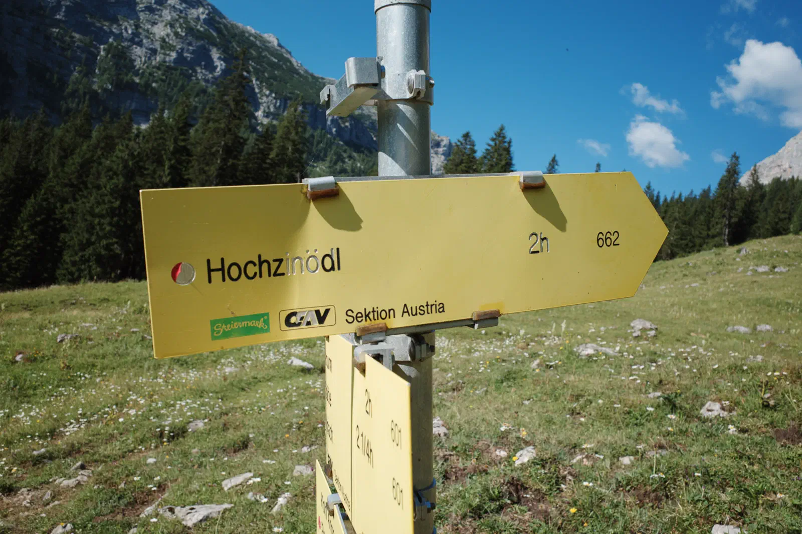 Vom Sulzkar geht es jetzt hinauf zum Hochzinödl.