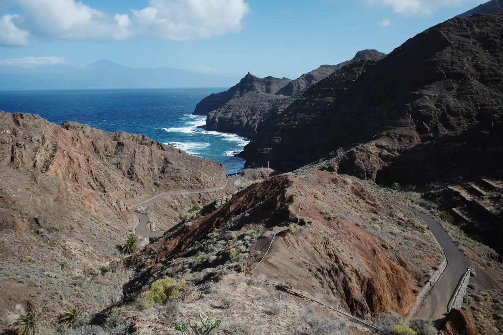 Der Playa de la Caleta ist von hier schon sichtbar.