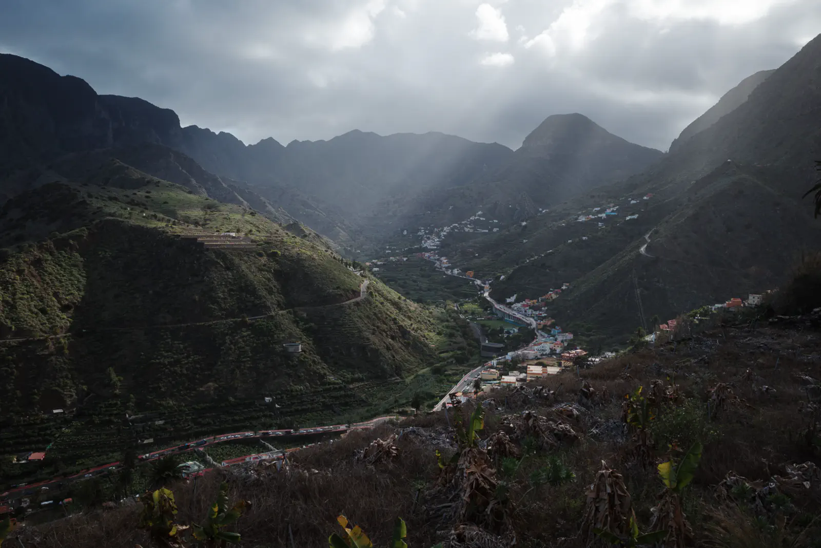 Wunderschöne Stimmung im Tal von Hermigua