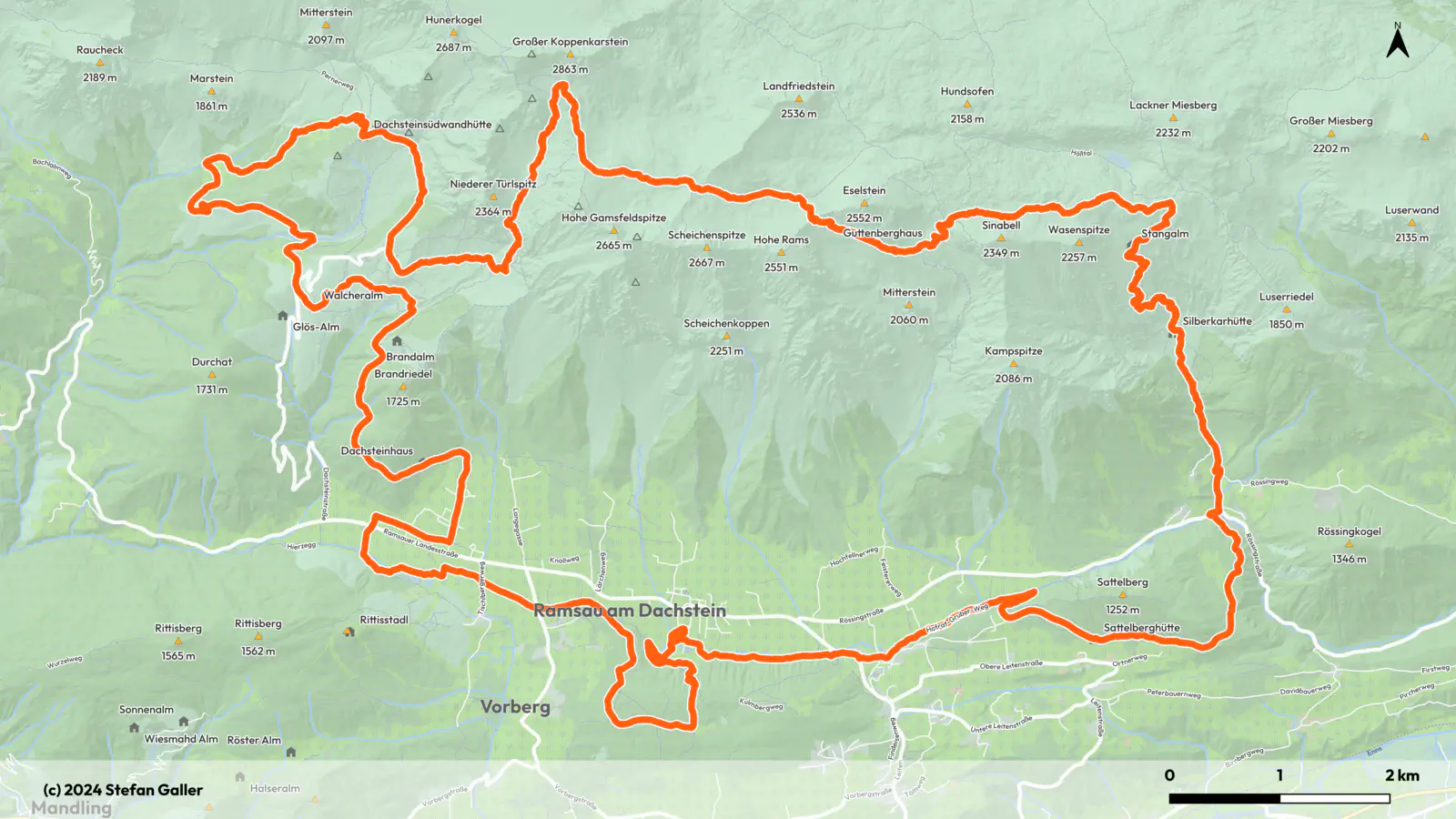 Torlauf Route