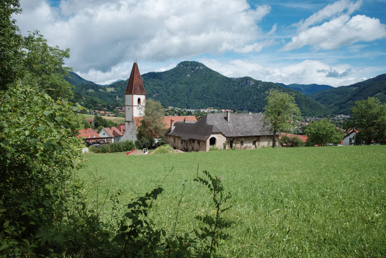 Die Kirche von Adriach