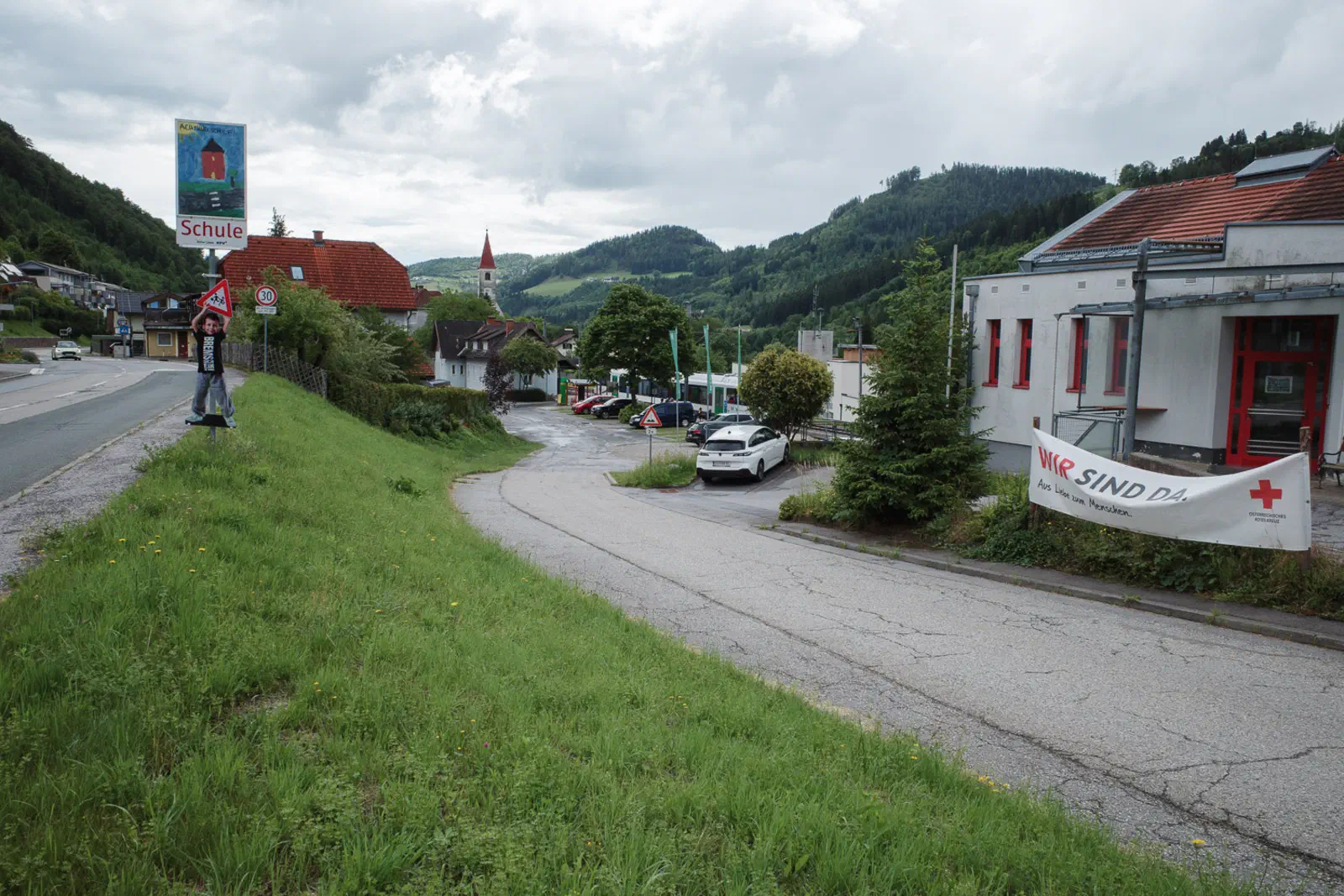 Die Tour startet am Bahnhof von Übelbach.