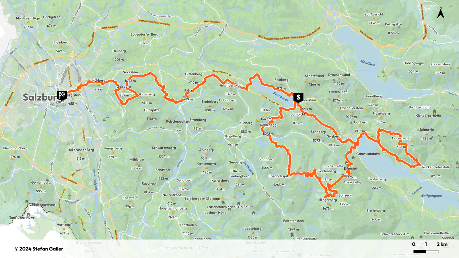 Mein Hauptziel für 2025: die 92 Kilometer vom Mozart 100 Ultra.