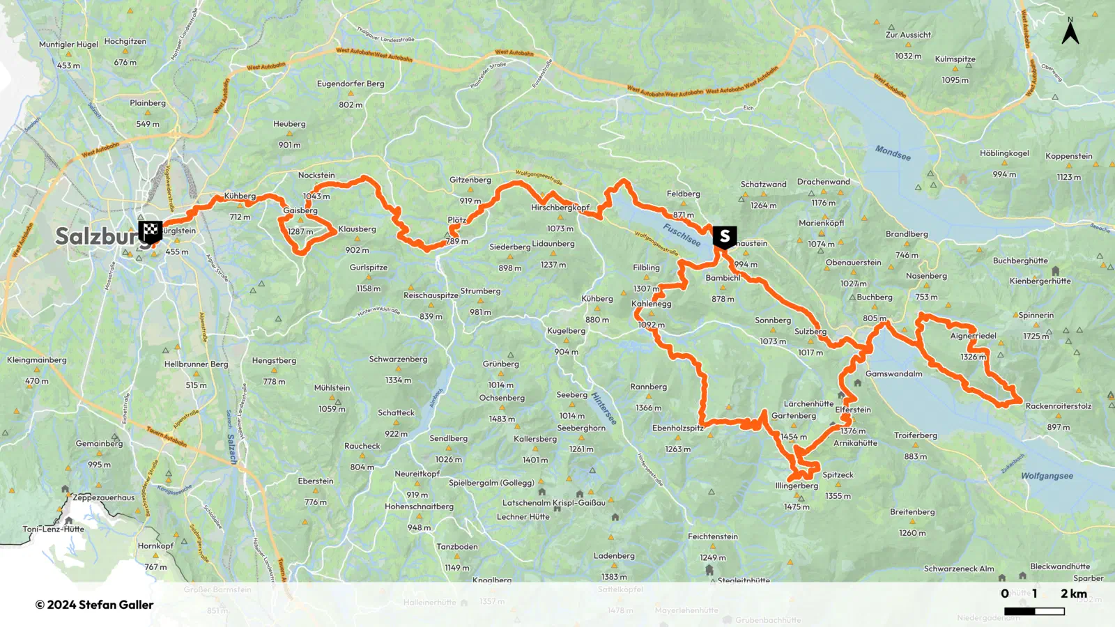 Mein Hauptziel für 2025: die 92 Kilometer vom Mozart 100 Ultra.